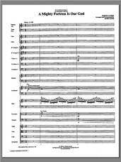 Cover icon of A Mighty Fortress Is Our God (complete set of parts) sheet music for orchestra/band (Orchestra) by Martin Luther and Mark Hayes, intermediate skill level