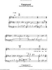Cover icon of Fairground sheet music for voice, piano or guitar by Simply Red and Mick Hucknall, intermediate skill level