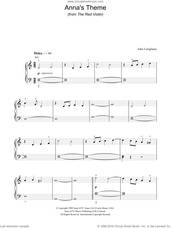 Cover icon of Anna's Theme (from The Red Violin) sheet music for voice, piano or guitar by John Corigliano, intermediate skill level