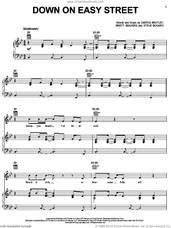 Cover icon of Down On Easy Street sheet music for voice, piano or guitar by Dierks Bentley, Brett Beavers and Steve Bogard, intermediate skill level