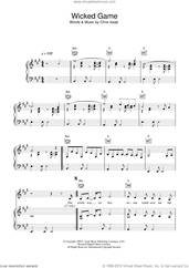 Cover icon of Wicked Game sheet music for voice, piano or guitar by Chris Isaak, intermediate skill level