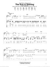 Cover icon of The Sun Is Shining sheet music for guitar (tablature) by Third Day, Brad Avery, David Carr, Mac Powell, Mark Lee and Tai Anderson, intermediate skill level