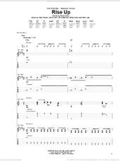 Cover icon of Rise Up sheet music for guitar (tablature) by Third Day, Brad Avery, David Carr, Mac Powell, Mark Lee and Tai Anderson, intermediate skill level