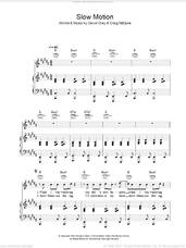 Cover icon of Slow Motion sheet music for voice, piano or guitar by David Gray and Craig McClune, intermediate skill level
