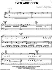 Cover icon of Eyes Wide Open sheet music for voice, piano or guitar by Ashlee Simpson, John Shanks and Kara DioGuardi, intermediate skill level