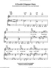 Cover icon of It Couldn't Happen Here sheet music for voice, piano or guitar by Pet Shop Boys, intermediate skill level