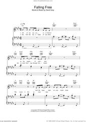 Cover icon of Falling Free sheet music for voice, piano or guitar by David Gray, intermediate skill level