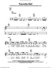 Cover icon of Favorite Girl sheet music for ukulele by Justin Bieber, intermediate skill level