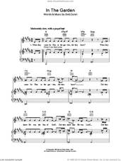 Cover icon of In The Garden sheet music for voice, piano or guitar by Bob Dylan, intermediate skill level