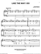 Cover icon of Like The Way I Do sheet music for piano solo by Melissa Etheridge, easy skill level