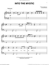 Cover icon of Into The Mystic sheet music for piano solo by Van Morrison, easy skill level