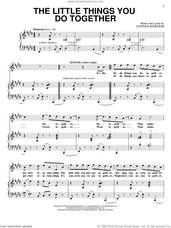 Cover icon of The Little Things You Do Together sheet music for voice and piano by Stephen Sondheim and Company (Musical), intermediate skill level