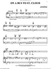 Cover icon of On A Bus To St. Cloud sheet music for voice, piano or guitar by Gretchen Peters and Trisha Yearwood, intermediate skill level