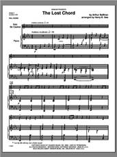 Cover icon of Lost Chord, The (COMPLETE) sheet music for clarinet and piano by Harry Gee and Sullivan, classical score, intermediate skill level