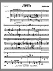 Cover icon of Capriccio (COMPLETE) sheet music for tuba and piano by Michael Forbes, classical score, intermediate skill level