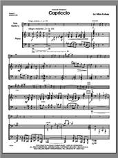 Cover icon of Capriccio (COMPLETE) sheet music for brass baritone and piano by Michael Forbes, classical score, intermediate skill level