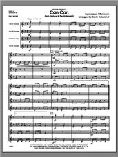 Cover icon of Can Can (from Orpheus In The Underworld) (COMPLETE) sheet music for four trumpets by Jacques Offenbach and Kevin Kaisershot, classical score, intermediate skill level