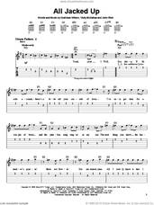 Cover icon of All Jacked Up sheet music for guitar solo (easy tablature) by Gretchen Wilson, John Rich and Vicky McGehee, easy guitar (easy tablature)