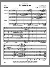 Cover icon of St. Louis Blues (COMPLETE) sheet music for brass quintet by W.C. Handy and Ziek, classical score, intermediate skill level