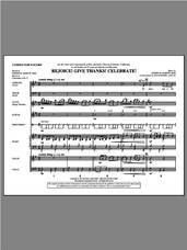 Cover icon of Rejoice! Give Thanks! Celebrate! (COMPLETE) sheet music for orchestra/band by Joseph M. Martin, intermediate skill level