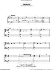 Cover icon of Severine sheet music for piano solo by Thomas Newman, intermediate skill level