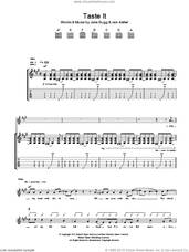 Cover icon of Taste It sheet music for guitar (tablature) by Jake Bugg and Iain Archer, intermediate skill level