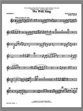 Cover icon of We Will Sing (complete set of parts) sheet music for orchestra/band by Kirby Shaw, intermediate skill level