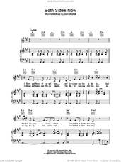 Cover icon of Both Sides Now sheet music for voice, piano or guitar by Hayley Westenra and Joni Mitchell, intermediate skill level