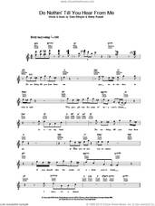 Cover icon of Do Nothin' Till You Hear From Me sheet music for voice and other instruments (fake book) by Diana Krall, Duke Ellington and Sidney Russell, intermediate skill level