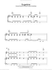 Cover icon of Sugartime sheet music for voice, piano or guitar by Linda McCartney, Charlie Phillips and Odis Echols, intermediate skill level