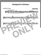 Cover icon of Madrigal for Christmas (complete set of parts) sheet music for orchestra/band by Audrey Snyder, intermediate skill level