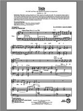 Cover icon of Triste sheet music for choir (SAB: soprano, alto, bass) by Antonio Carlos Jobim and Paris Rutherford, intermediate skill level