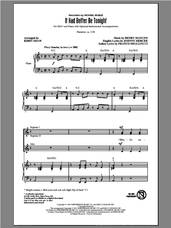 Cover icon of It Had Better Be Tonight sheet music for choir (SSA: soprano, alto) by Henry Mancini, Kirby Shaw and Michael Buble, intermediate skill level