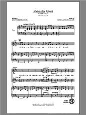 Cover icon of Alleluia For Advent sheet music for choir (SATB: soprano, alto, tenor, bass) by John Parker/David Lantz III, Dan Davison, David Lanz and John Parker, intermediate skill level