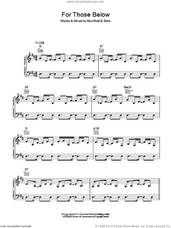 Cover icon of For Those Below sheet music for voice, piano or guitar by Mumford & Sons, intermediate skill level