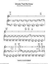 Cover icon of Ghosts That We Knew sheet music for voice, piano or guitar by Mumford & Sons, intermediate skill level
