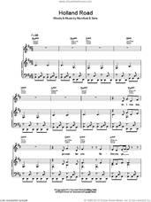 Cover icon of Holland Road sheet music for voice, piano or guitar by Mumford & Sons, intermediate skill level