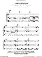Cover icon of Learn To Love Again sheet music for voice, piano or guitar by LAWSON, Andrew Brown, Carl Falk, Eric Turner, Joakim Berg, Michel Zitron and Rami, intermediate skill level