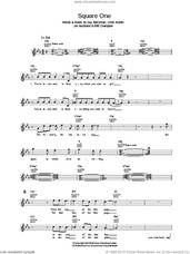 Cover icon of Square One sheet music for voice and other instruments (fake book) by Coldplay, Chris Martin, Guy Berryman, Jon Buckland and Will Champion, intermediate skill level