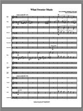 Cover icon of What Sweeter Music (COMPLETE) sheet music for orchestra/band (chamber ensemble) by John Leavitt, intermediate skill level