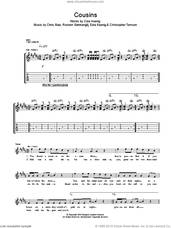 Cover icon of Cousins sheet music for guitar (tablature) by Vampire Weekend, Chris Baio, Christopher Tomson, Ezra Koenig and Rostam Batmanglij, intermediate skill level