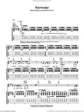Cover icon of Reminder sheet music for guitar (tablature) by Mumford & Sons, intermediate skill level