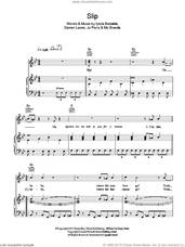 Cover icon of Slip sheet music for voice, piano or guitar by Stooshe, Darren Lewis, Iyiola Babalola, Jo Perry and Mo Brandis, intermediate skill level