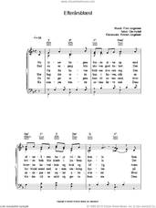 Cover icon of Efterarsbaest sheet music for voice, piano or guitar by Finn Jorgensen and Ole Hyltoft, intermediate skill level