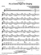 Cover icon of It's a Grand Night for Singing sheet music for orchestra/band (guitar) by Kirby Shaw, Oscar II Hammerstein and Richard Rodgers, intermediate skill level