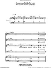 Cover icon of Strawberry Fields Forever (arr. Jeremy Birchall) sheet music for choir (SATB: soprano, alto, tenor, bass) by The Beatles, Jeremy Birchall, John Lennon and Paul McCartney, intermediate skill level