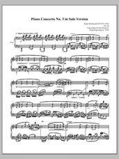 Cover icon of Piano Concerto No. 3 in Solo Version sheet music for piano solo by Serjeij Rachmaninoff and Peng-Peng Gong, classical score, intermediate skill level