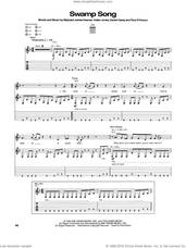 Cover icon of Swamp Song sheet music for guitar (tablature) by Tool, intermediate skill level
