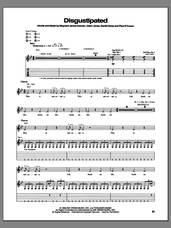 Cover icon of Disgustipated sheet music for guitar (tablature) by Tool, intermediate skill level
