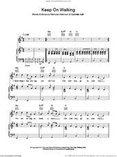 Cover icon of Keep On Walking sheet music for voice, piano or guitar by Gabrielle Aplin and Nicholas Atkinson, intermediate skill level